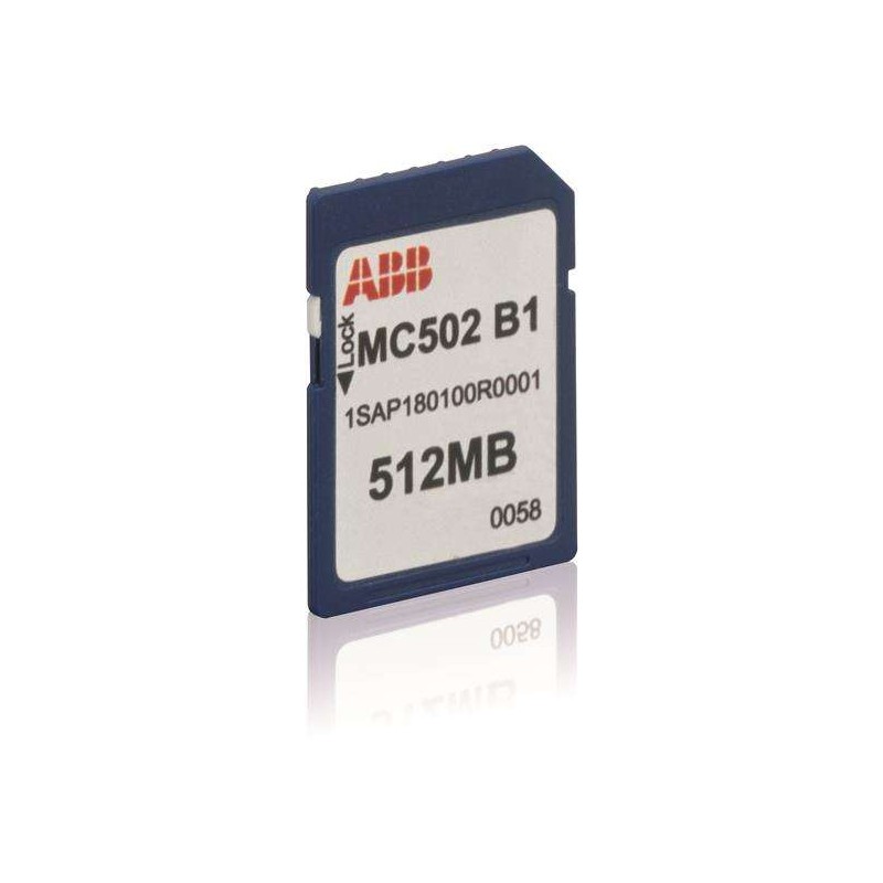 MC502 ABB SD Memory Card AC500 - 1SAP180100R0001
