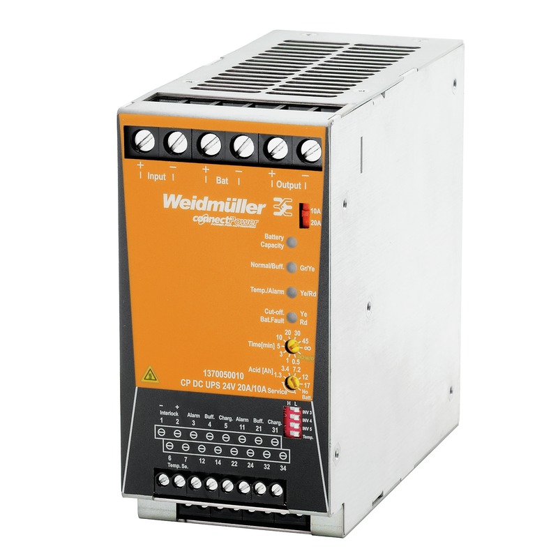 1370050010 Weidmuller - CP DC UPS 24V 20A/10A