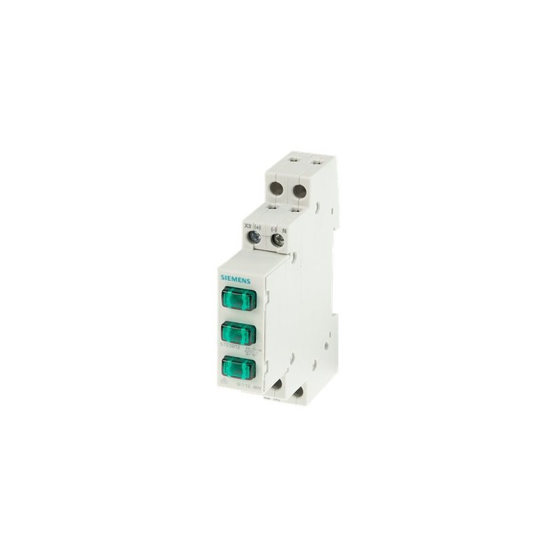 5te5803 5TE5812 Siemens | Luces LED verdes 12..60V