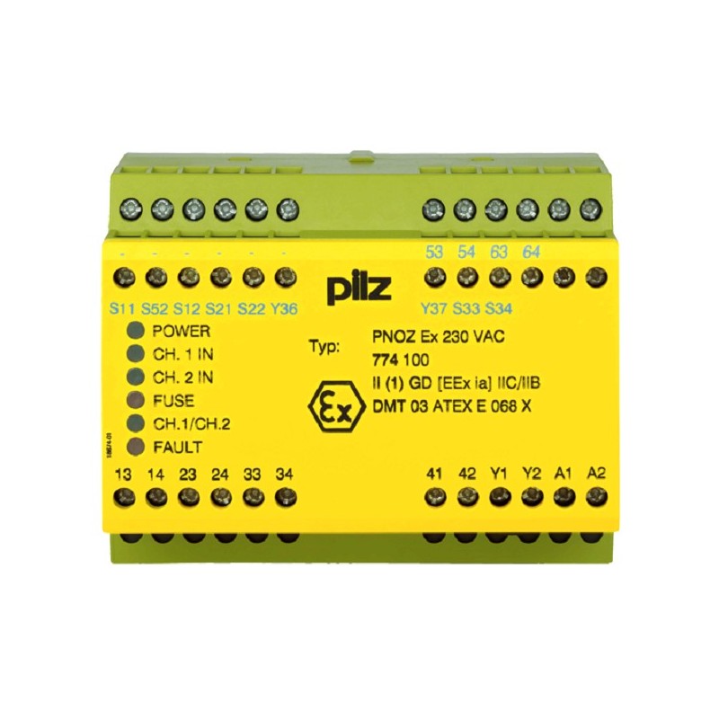 774100 Pilz - PNOZ EX 230VAC 3n/0 1n/c