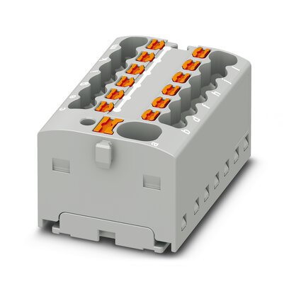 Phoenix Contact 1046961 PTFIX 4/12X1,5 GY - Distribution Block — Bloques de válvulas y colectores