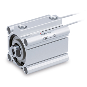 SMC CDQ2B40TF-40DZ C(D)Q2-Z, Compact Cylinder, Double Acting Single Rod, CDQ2B40TF-40DZ — Pneumatic & Hydraulic Cylinders