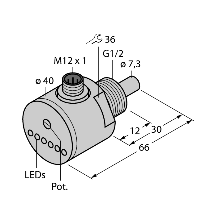 6870004 Turck - FCS-G1/2A4-AP8X-H1141