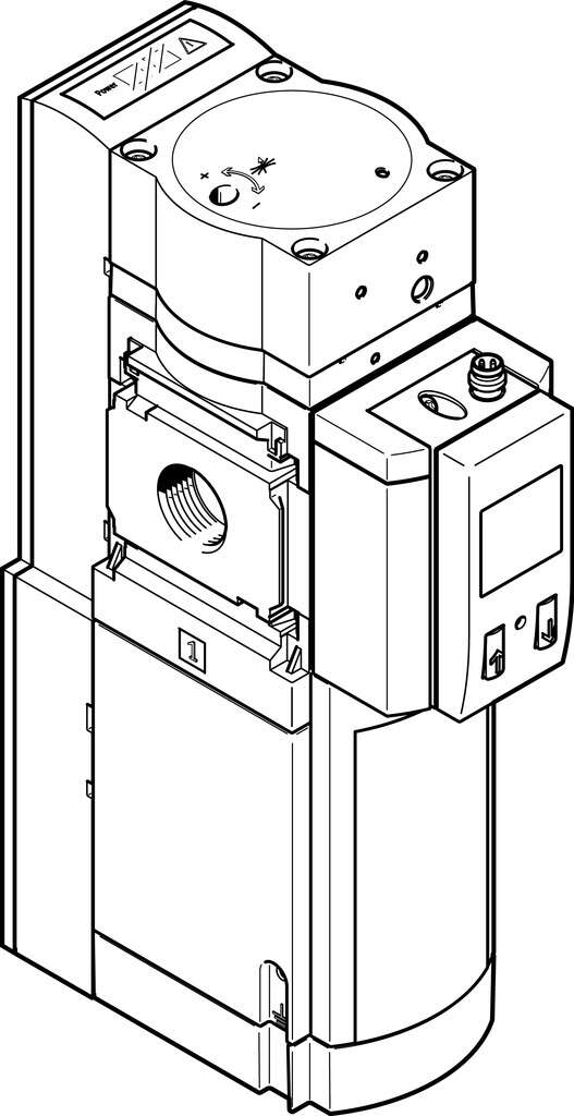 562580 Festo - MS6-SV-1/2-E-10V24-AD1