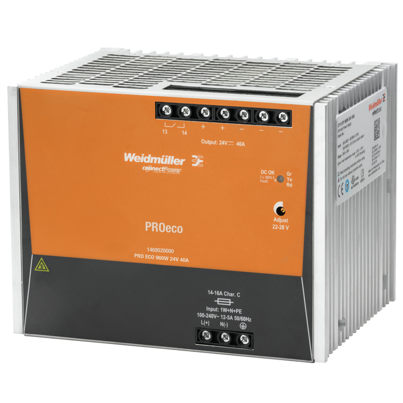 1469520000 Weidmuller - PRO ECO 960W 24V 40A